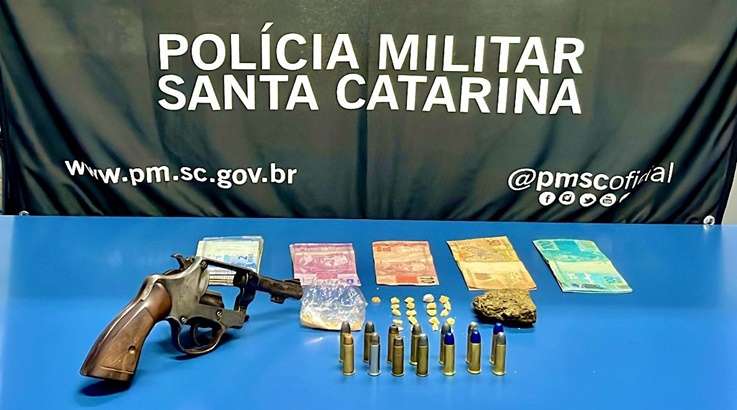 drogas e arma