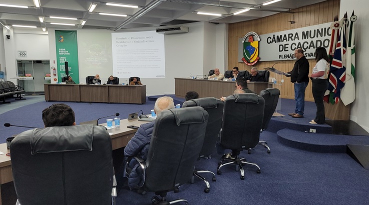 Educação cristã e sustentabilidade ambiental são abordadas na Câmara 3 Camara4