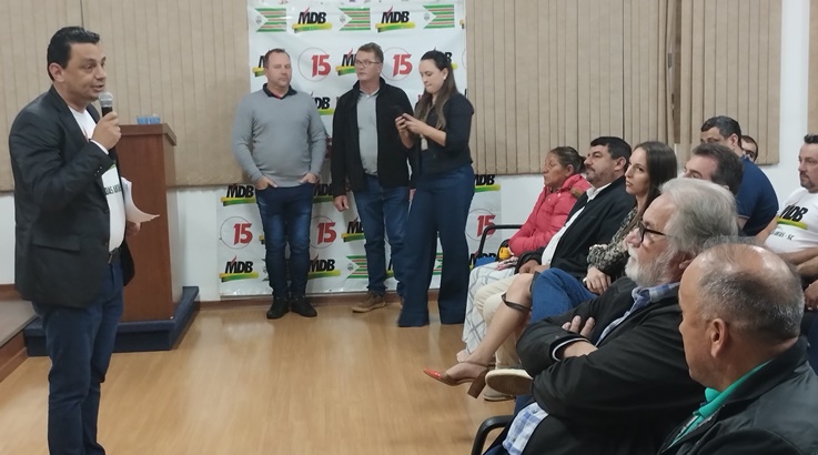 Selmir Bodanese é reeleito presidente do MDB de Rio das Antas 3 IMG 20250516 193817274