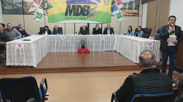 Selmir Bodanese é reeleito presidente do MDB de Rio das Antas 8 IMG 20250516 195930771