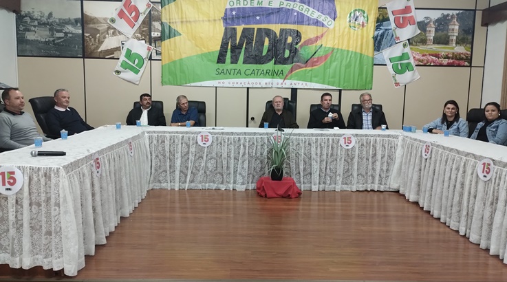 Selmir Bodanese é reeleito presidente do MDB de Rio das Antas 9 IMG 20250516 195955967