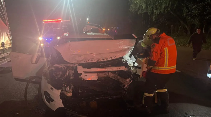 Acidente em Caçador provoca morte de criança 2 acidente 1