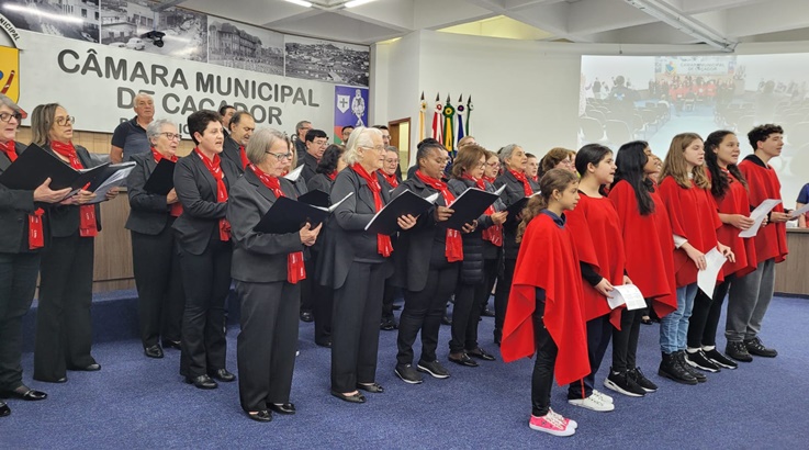 Ensaio aberto de corais na Amimu 1 aimu1