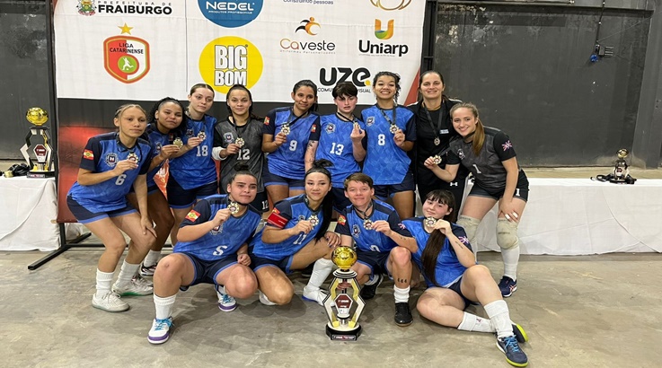 Futsal Feminino de Caçador é campeão da Olifrai na categoria adulto 4 ffutsal4