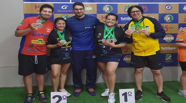 Tênis de Mesa: Atletas de Caçador garantem vaga nos Jogos Brasileiros para Deficientes Auditivos 1 audi1
