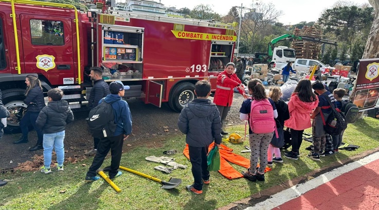 Bombeiros Voluntários participaram da 4ª edição do RBVerde em Caçador 1 bomb1 2
