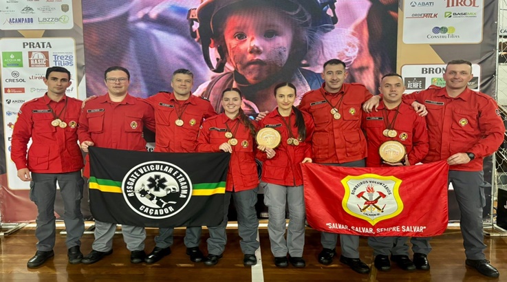Bombeiros de Caçador tem as melhores equipe de trauma de SC 1 bomb1 3