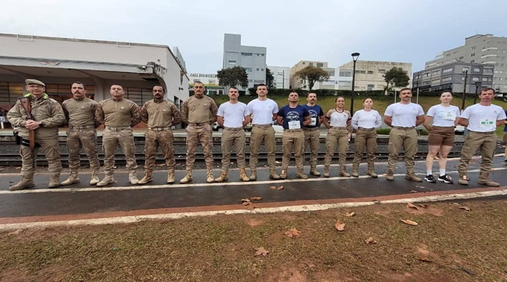 2ª corrida do 15ºBPM movimenta Caçador com esporte e integração 2 corrida2
