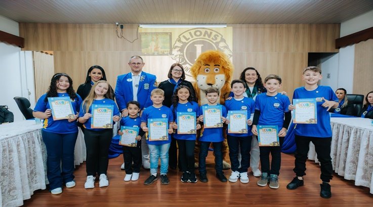 Toma posse a nova diretoria do Lions Clube Rio das Antas 4 leaozinho2