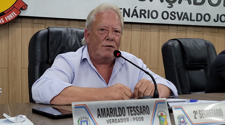 Tessaro solicita duplicação de trecho da Rodovia Honorino Moro 3 tessaro
