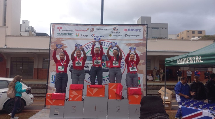 Bombeiros Voluntários presentes na 2ª Corrida da PM Caçador 2 tletas2