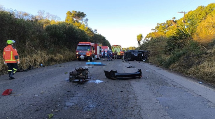 Identificadas as vítimas do acidente na rodovia SC-135 em Caçador 2 2 1