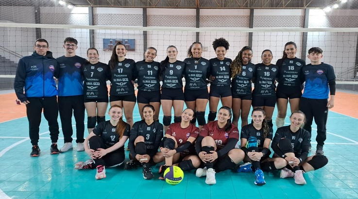 Napoli/Prefeitura de Caçador conquista 1ª etapa da Liga Serrana de Vôlei 2 nap2