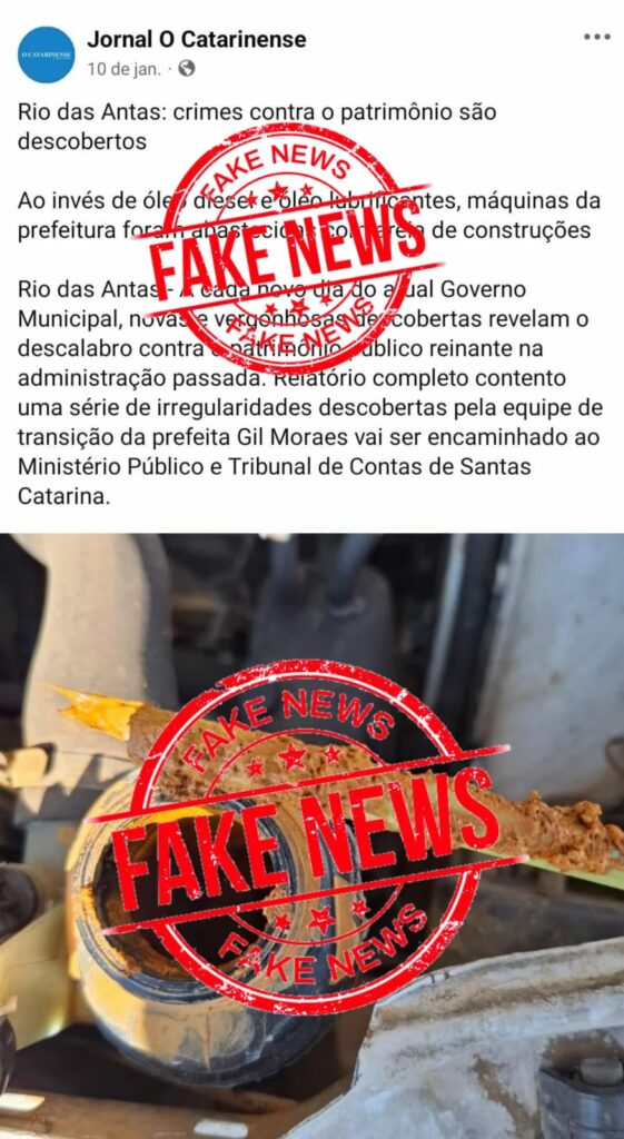 Secretário de Obras de Rio das Antas desmente alegações sobre abastecimento com areia e manutenção de máquinas no início do ano 1 ra1