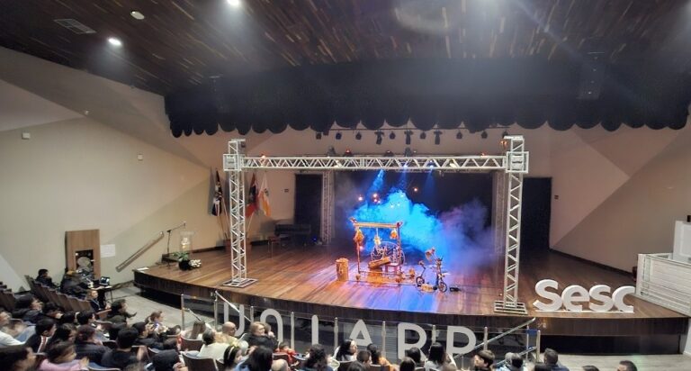 Espetáculo integrante do Palco Giratório Sesc teve o apoio da Uniarp cultura