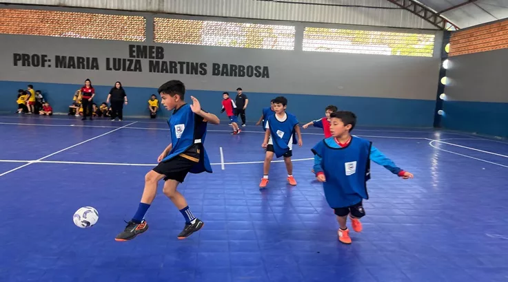 Começa a 3ª edição dos Jogos Escolares do Bairro Martello em Caçador 2 jogos1