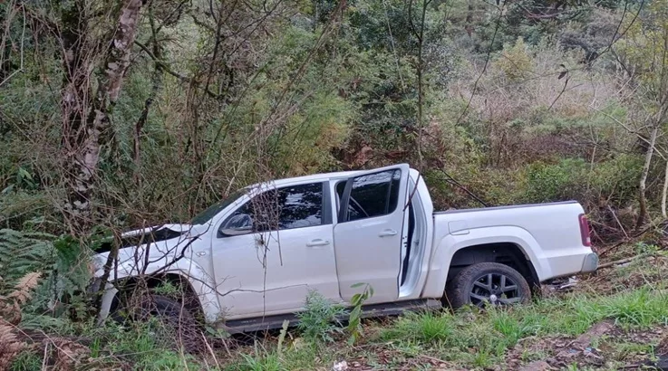 Colisão traseira é registrada na SC-350 em Lebon Régis 2 lebon1