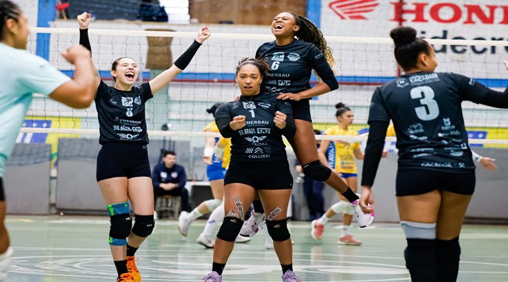 Vôlei Feminino: Napoli vence Brusque com festa da torcida em Caçador 3 napoli2 2