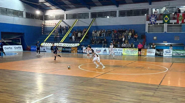 Caçador Futsal vence Rio do Sul e assume a vice-liderança da Série Prata 1 jogo