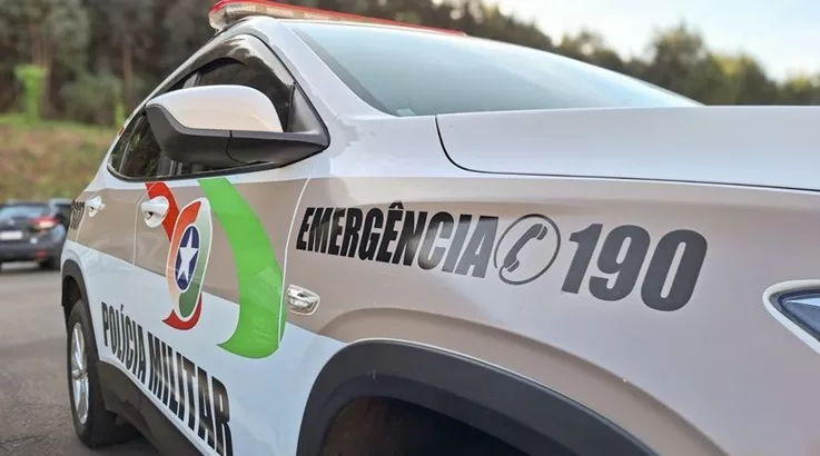 Apreendido: adolescente fugitivo de Caçador é suspeito de furto no Oeste 1 viatura