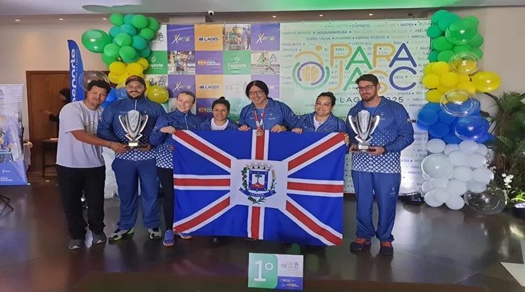 Caçador conquista títulos no Tênis de Mesa no Parajasc 3 cacador2 1