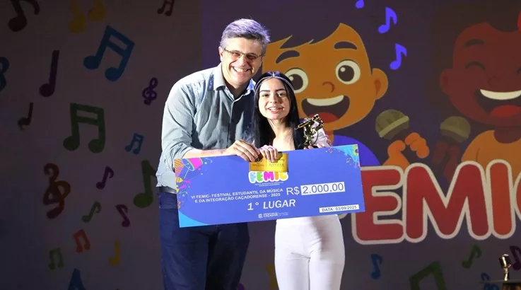 Femic mais uma vez enaltece e revela grandes vozes caçadorenses 1 festival