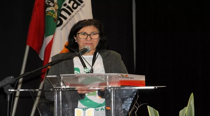 Seminário reforça importância da doação de órgãos e emociona o público em Caçador 1 diretora