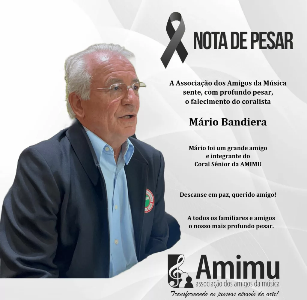 Luto: homenagem ao Professor Mário Bandiera 2 mario
