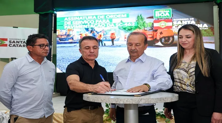 Matos Costa: governador Jorginho Mello autoriza o início de obra histórica na SC-462 2 paca1