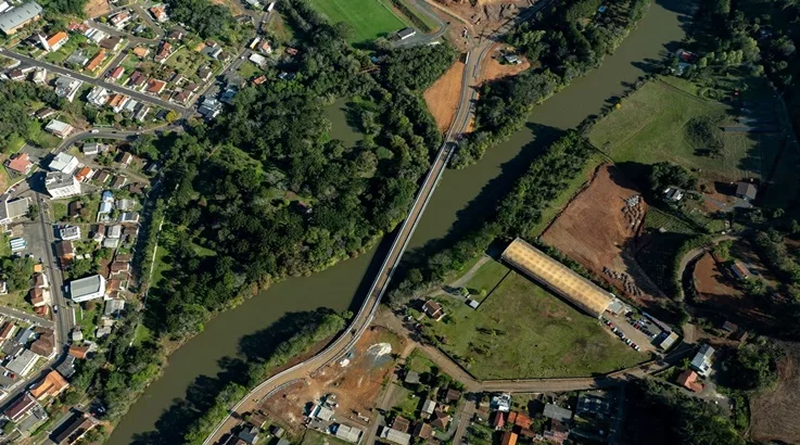 Estrada Boa: obra na cabeceira da ponte em Rio das Antas chega a 65% de conclusão 3 ponteRA2