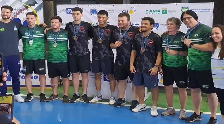 Tênis de Mesa de Caçador conquista medalhas em campeonato brasileiro 2 tenis2