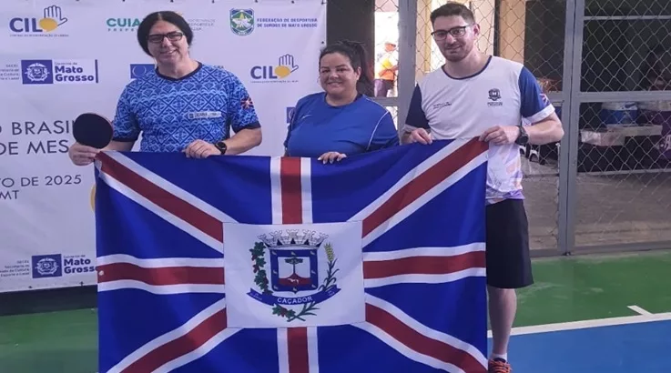 Tênis de Mesa de Caçador conquista medalhas em campeonato brasileiro 3 tenis3