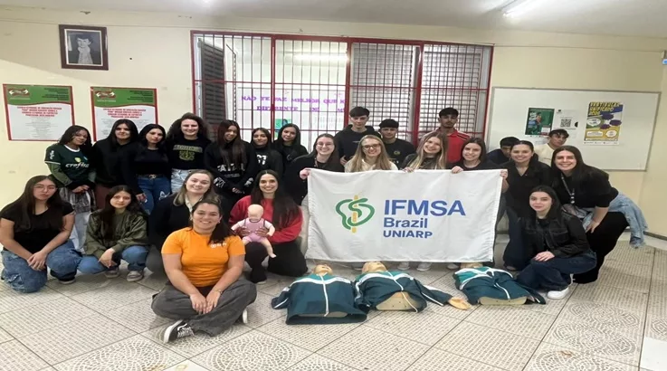Acadêmicos da Uniarp promovem atividade de Primeiros Socorros na Escola Wanda Krieger 2 wanda1