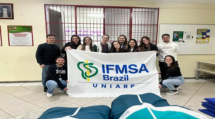 Acadêmicos da Uniarp promovem atividade de Primeiros Socorros na Escola Wanda Krieger 1 Wanda
