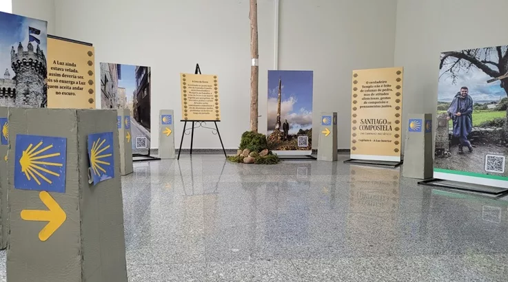 Câmara recebe exposição sobre Caminho de Santiago de Compostela 3 2 4