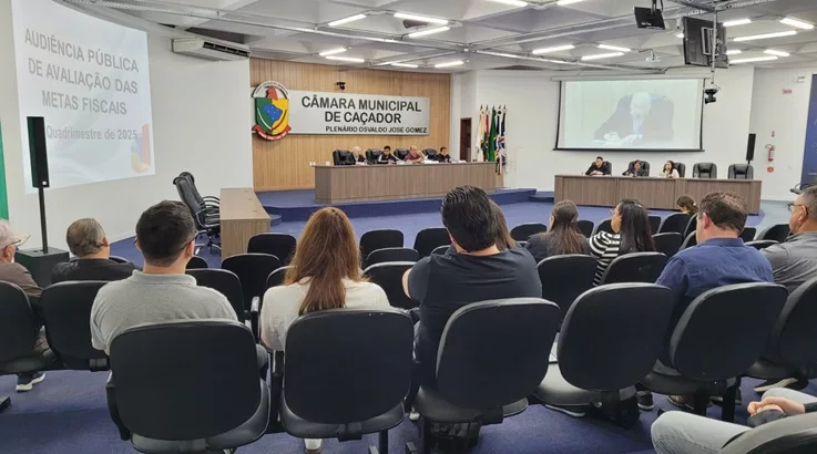 Orçamento: Números do 2° quadrimestre são apresentados em Audiência Pública audiência