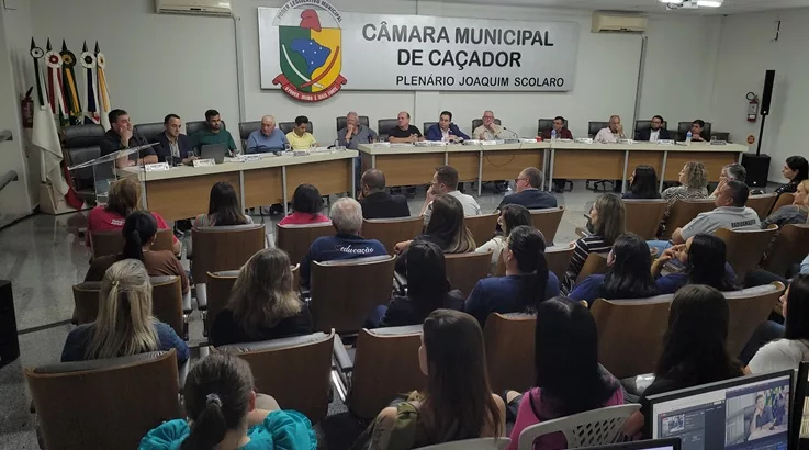 Câmara de Caçador aprova criação do Cartão Educação para estudantes da rede municipal 1 câmara