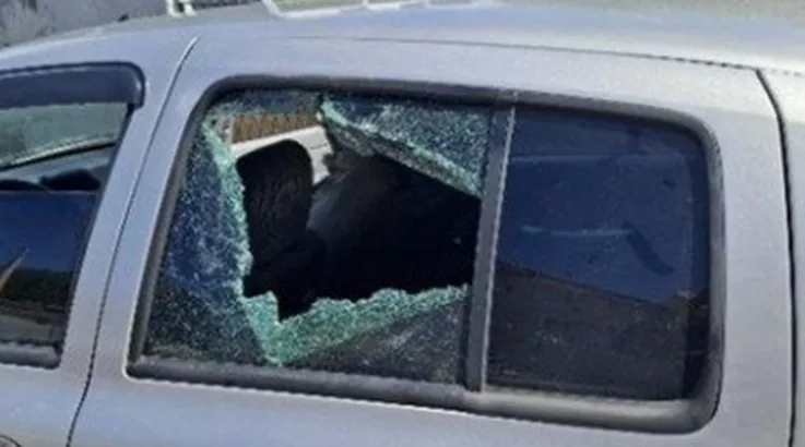 Conflito por dívida resulta em danos e agressões em Caçador 1 danos