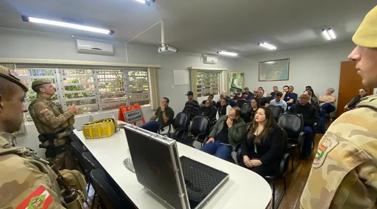 PM promove treinamento para servidores da Cidasc em Caçador 3 cidasc2