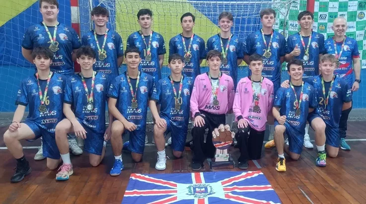 Handebol Caçador conquista o 3º lugar na Liga Estadual Juvenil 1 handebol