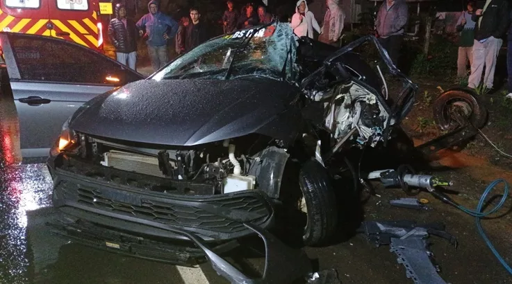 Acidente grave deixa três feridos na SC-350 4 lebon3