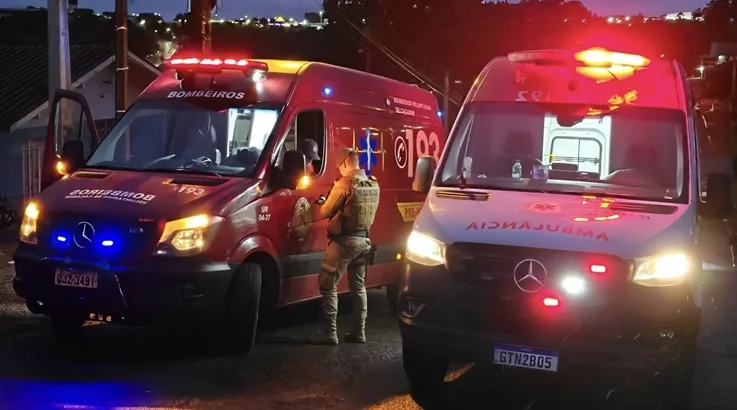 Homem é esfaqueado por mulher em Caçador 2 mar1