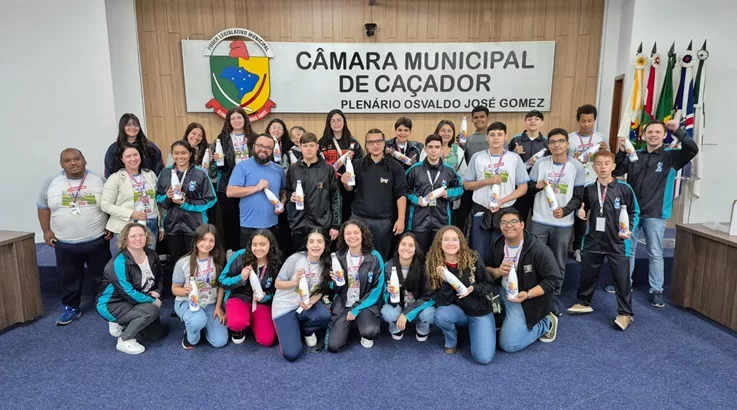 Câmara Mirim de Caçador elege nova Mesa Diretora 3 mesa2