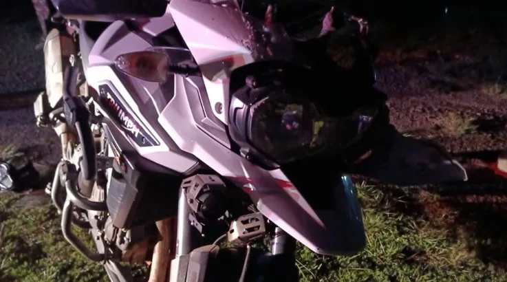 Motociclista fica ferido em acidente em Santa Cecília 3 moto2 2