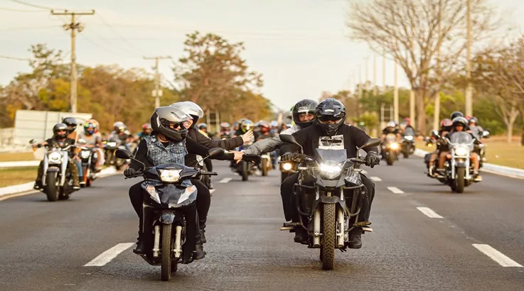 Polícia Militar reúne motociclistas em ação solidária 1 motociclistas