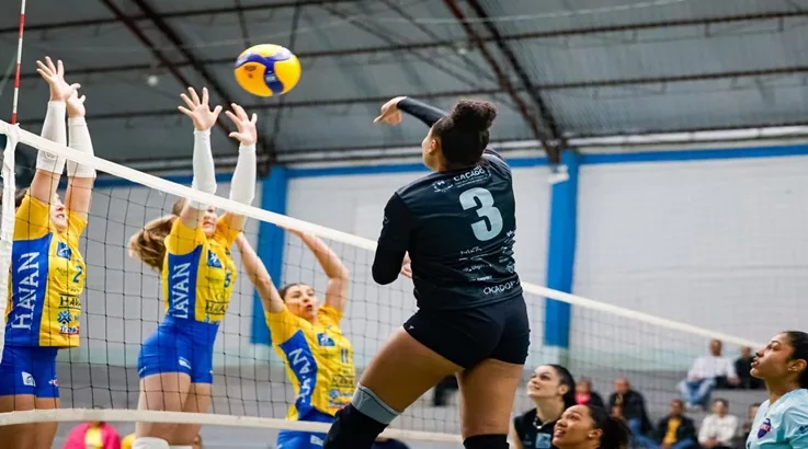 Napoli/Caçador encara Chapecó na semifinal do Estadual do vôlei feminino 2 napoli1