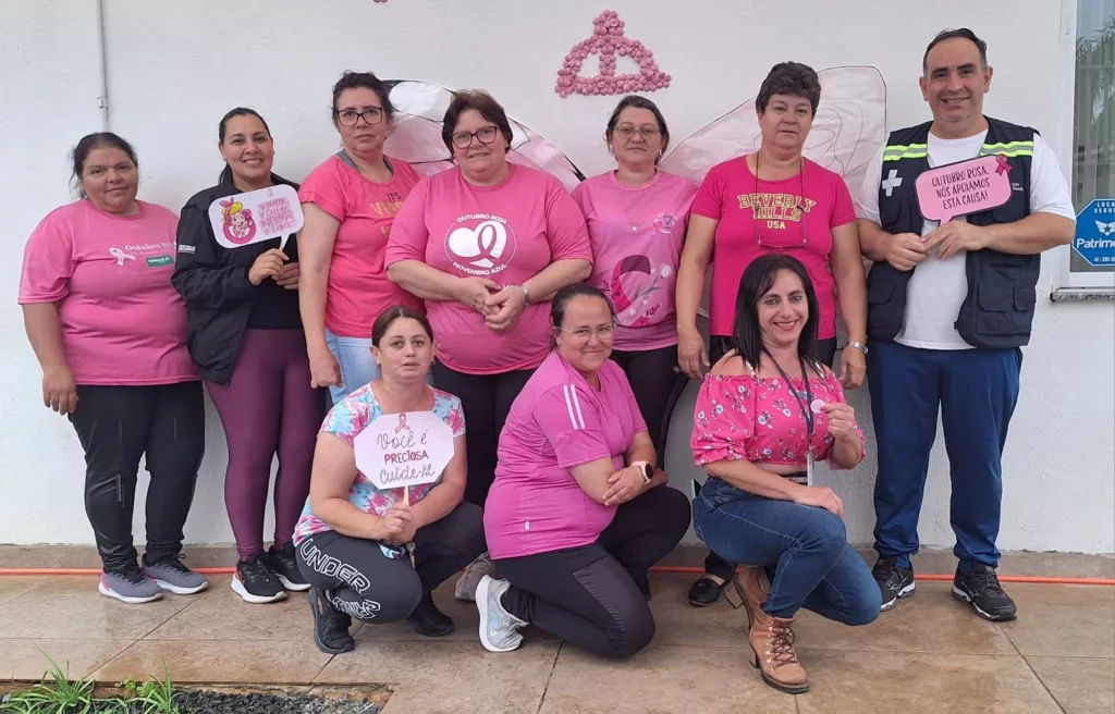 Dia D do Outubro Rosa mobiliza unidades de saúde de Caçador 2 rosa3