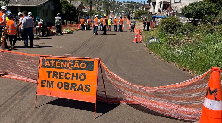 Saneamento Legal: Caçador inicia obras do novo sistema de esgotamento sanitário 4 sanea3