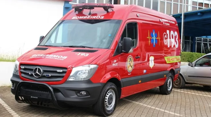 Bombeiros de Caçador são contemplados com R$ 275 mil para nova ambulância 1 ambulância