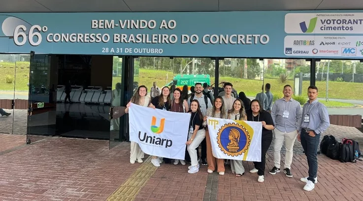 Uniarp é destaque no maior congresso de concreto do Brasil 2 conccreto1
